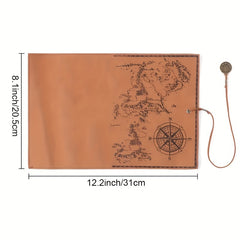 Vintage Treasure Map Pencil Case