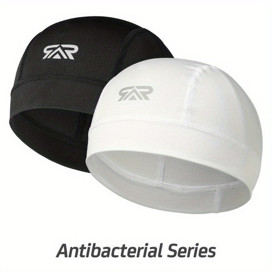 Moisture Wicking Skull Cap For Cycling - Breathable Cap Helmet Liner