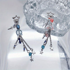 Ocean Jellyfish Keychain Cartoon Pendant Ornament