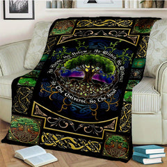 Tree Of Life Blanket Soft Throw For All Season Warm Cozy Outdoor Travelling