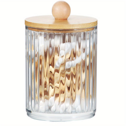 Cotton Swab Makeup Pad Storage Jar Bathroom Accessories