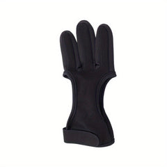 1pc Archery Three finger Gloves Hand Guard Protector Glove