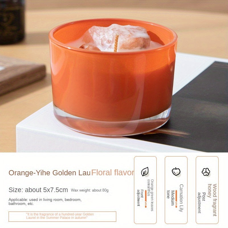 Soy Wax Dried Flower Scented Candle for Wedding Ceremony