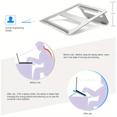 Aluminum Tablet Holder for Macbook Laptop Stand Accessories