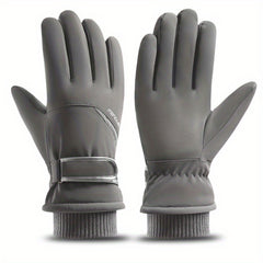Thickened Winter Skiing Gloves Coldproof Outdoor Mountaineering Skiing Gloves