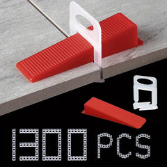 500 1300pcs Tile Leveling System Tile Leveling Spacer Clips And Reusable Wedges