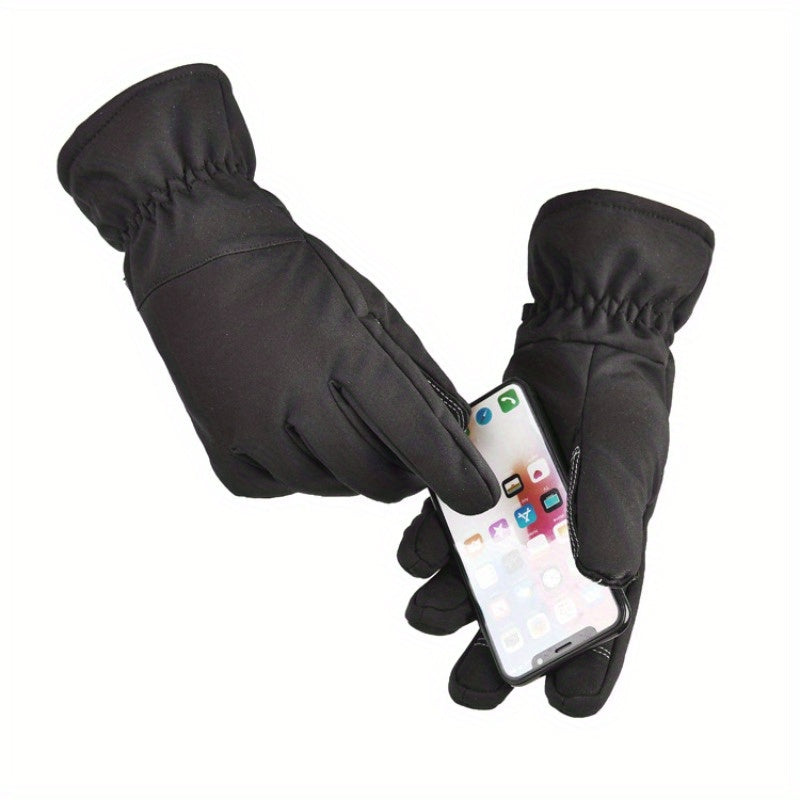 Warm Waterproof Touch Screen Gloves Ski Mountaineering Gloves
