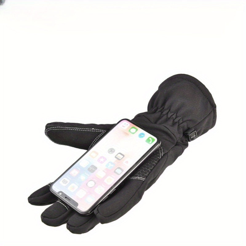 Warm Waterproof Touch Screen Gloves Ski Mountaineering Gloves