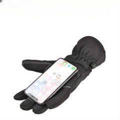 Warm Waterproof Touch Screen Gloves Ski Mountaineering Gloves