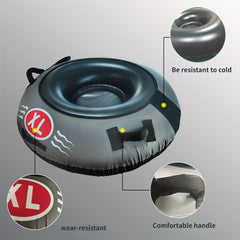 Inflatable Skiing Circle Coldproof PVC Skiing Cushion