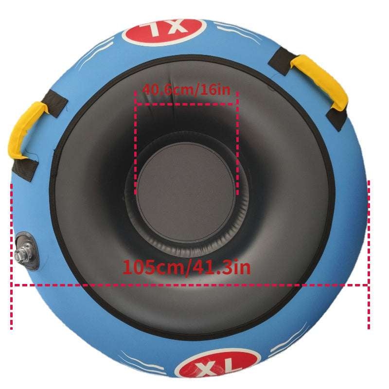 Inflatable Skiing Circle Coldproof PVC Skiing Cushion
