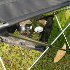 Camping Table Hanging Net Basket Portable Mesh Organizer