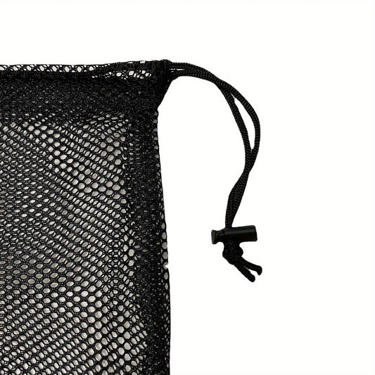 Mesh Storage Bag For Basketball Drawstring Mesh Bag