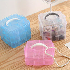 Detachable Three-Layer Jewelry Storage Box