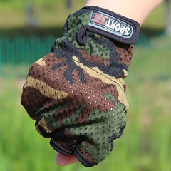 1 Pair Breathable Fishing Gloves Anti-slip Wear-resistant Outdoor Activities