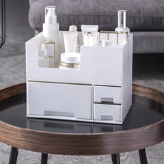 Two Layer Storage Box Cosmetic Storage Box Large Capacity Drawer