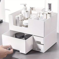Two Layer Storage Box Cosmetic Storage Box Large Capacity Drawer