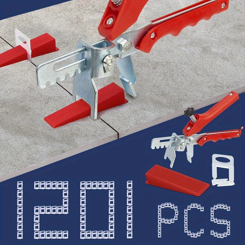 Tile Leveling System Plier 1201pcs Set