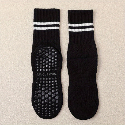 Non Slip Silicone Yoga Grip Socks Fitness Pilates Sport Indoor Socks