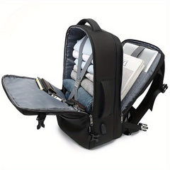 Large Capacity Laptop Backpack for Men, Student Bag 43x18 cm