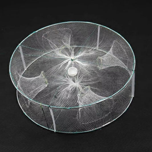 Transparent Shrimp Cage Fishing Net Collapsible Fish Trap Net