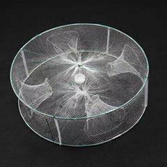 Transparent Shrimp Cage Fishing Net Collapsible Fish Trap Net