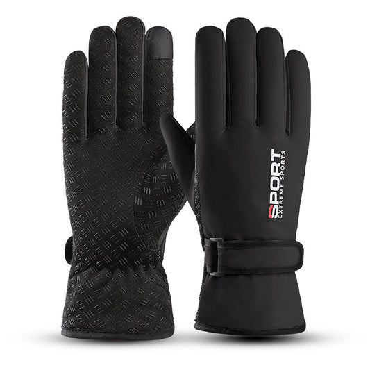 Winter Outdoor Skiing Gloves Waterproof Touch Screen Thick Warm Windproof
