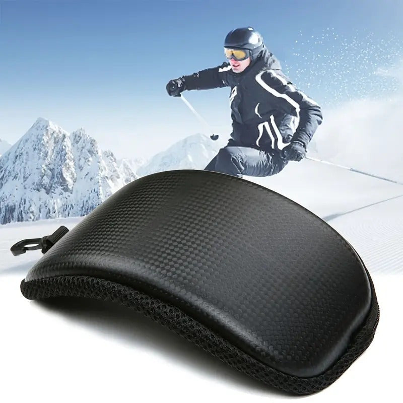 Skiing Snow Goggles Protection Case Hard Case Zipper Box 1pc