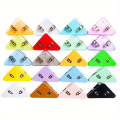Triangle Ticket Folder Note Holder Corner Stationery Book Storage