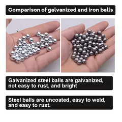 100pcs 8mm High Carbon Steel Ball Industrial Materials