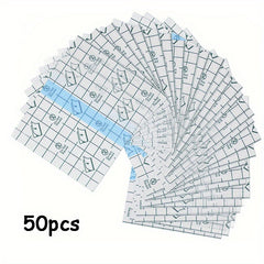 50pcs Waterproof Elastic Bandage Transparent Protective Film