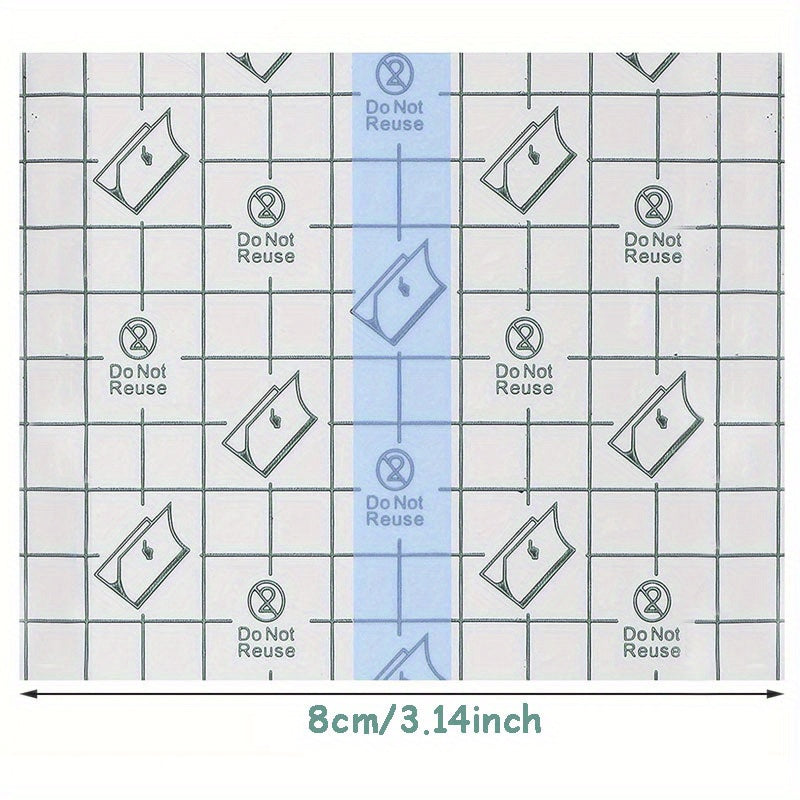 50pcs Waterproof Elastic Bandage Transparent Protective Film