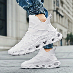 Durable Shock Absorption Running Shoes Non Slip Breathable Sneakers