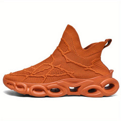 Durable Shock Absorption Running Shoes Non Slip Breathable Sneakers
