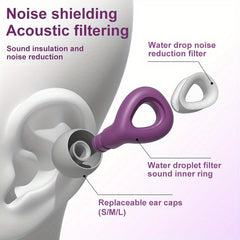 Waterproof Silicone Swimming Ear Plugs for Adults