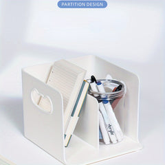 Book Stand Supplies Office Stationery Table Fixed Book Storage Box