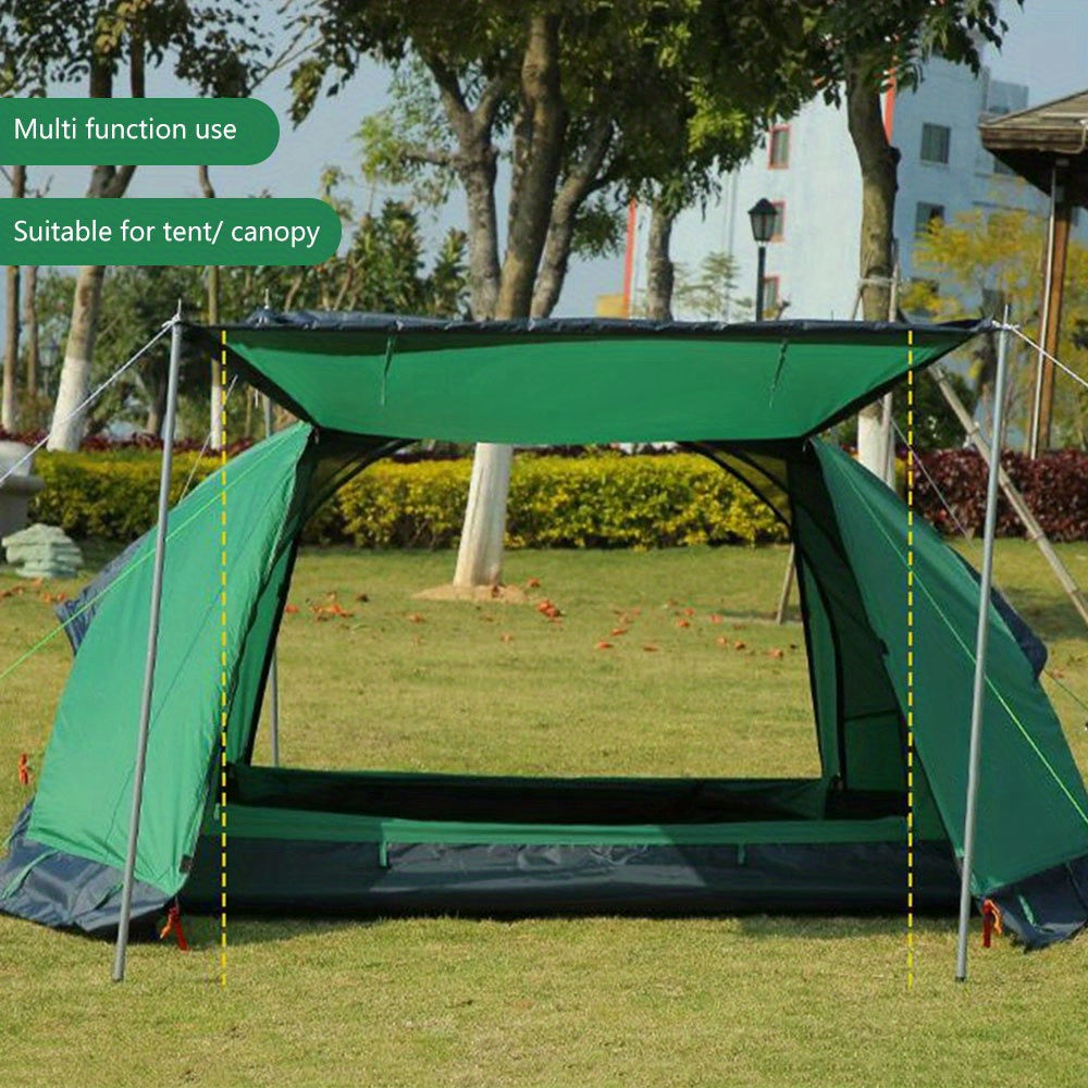 13pcs Tent Poles Tarp Shelter Support Rod Iron Telescoping Poles