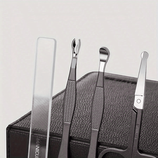 6pcs Portable Nail Clippers Manicure Tool Set