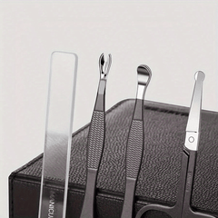 6pcs Portable Nail Clippers Manicure Tool Set