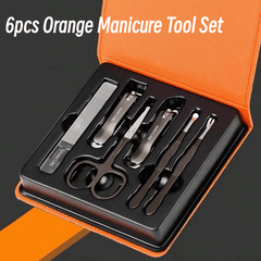 6pcs Portable Nail Clippers Manicure Tool Set
