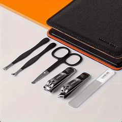 6pcs Portable Nail Clippers Manicure Tool Set
