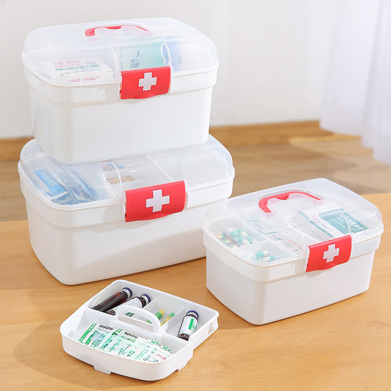 Household Medical Box Portable Emergency Storage Box