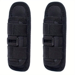 Flashlight Pouch Holster with Belt Clip, 360 Degree Snap Reel Clip