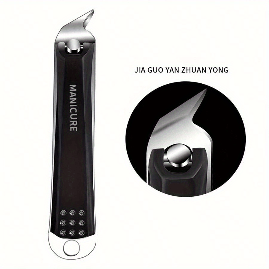 Portable Nail Clippers Fingernail & Toenail Cutter 3pcs Set