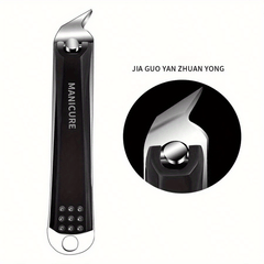 Portable Nail Clippers Fingernail & Toenail Cutter 3pcs Set
