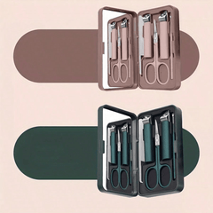 Portable Nail Clippers Fingernail & Toenail Cutter Manicure Tool 5pcs Set