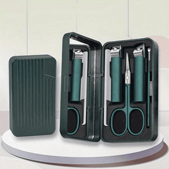 Portable Nail Clippers Fingernail & Toenail Cutter Manicure Tool 5pcs Set