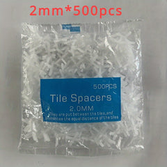 500pcs Mixed Sizes Tile Spacers Cross Spacer for Wall Floor Ceramic Tiles