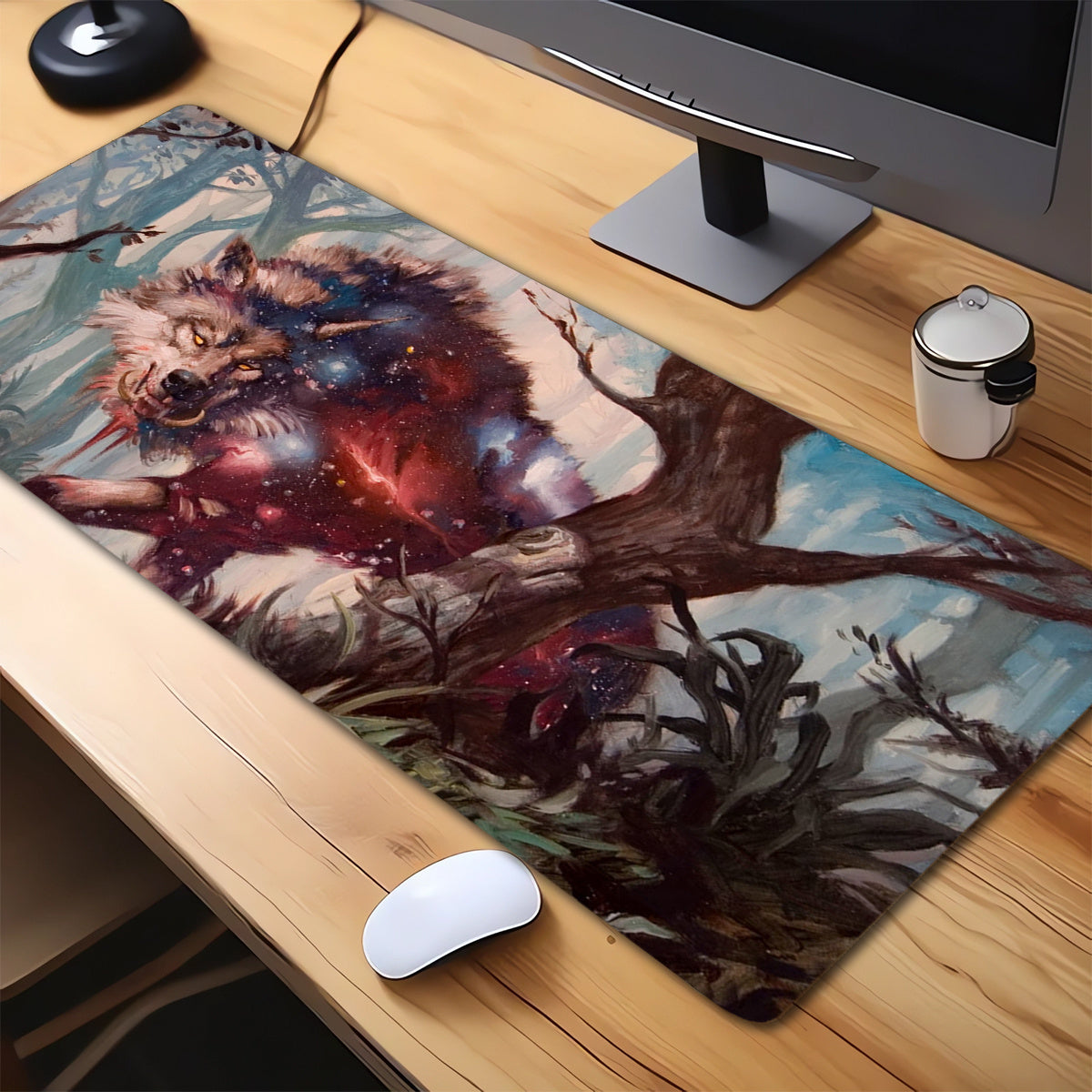 Large E-sport Anime Desktop Game Mat 2MM Thickness