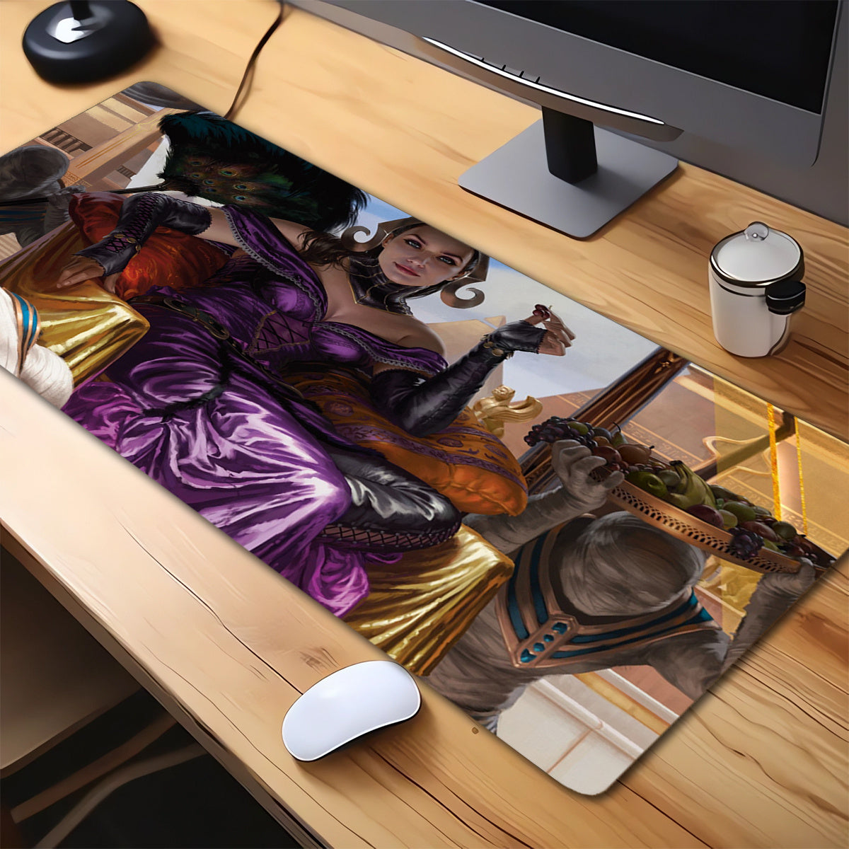 Large E-sport Anime Desktop Game Mat 2MM Thickness